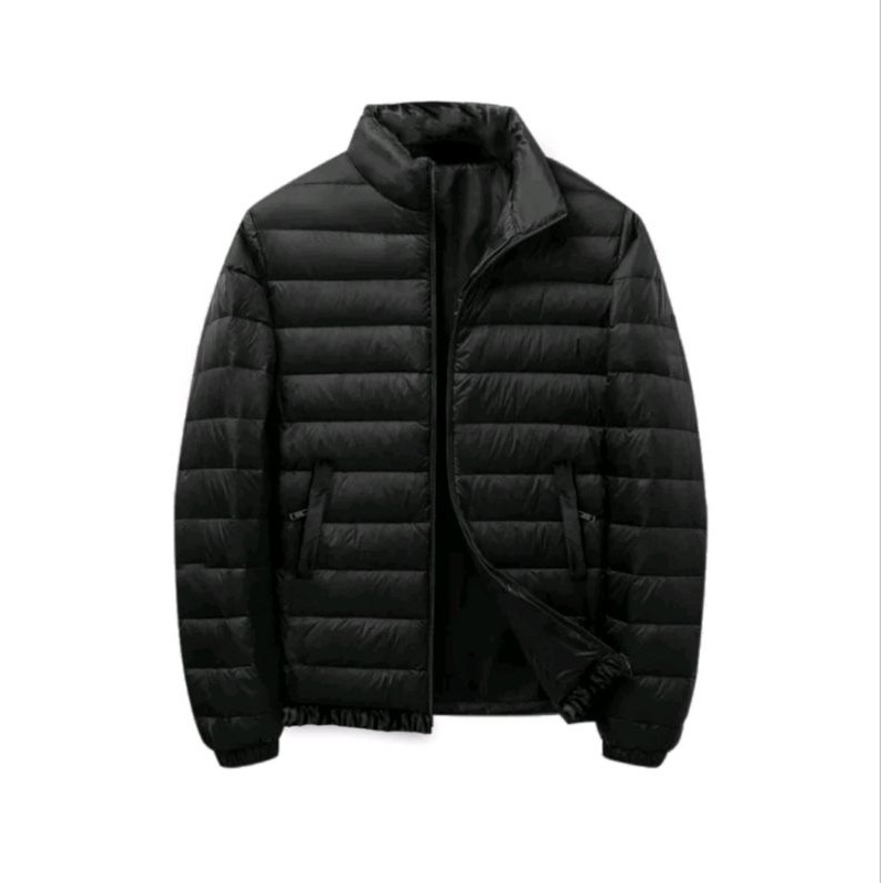 RIRUSHOP Jaket Gelembung Kerah Jaket Puffer Kerah Jaket Down Kerah Jaket Gunung Outdoor