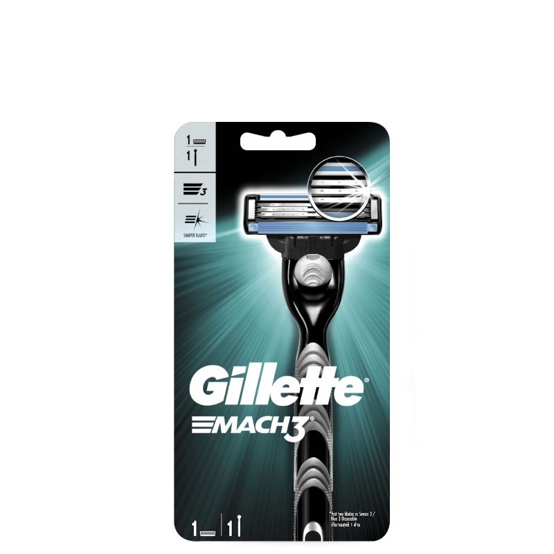 Gillette Pencukur Mach 3 Classic Razor Pisau Cukur