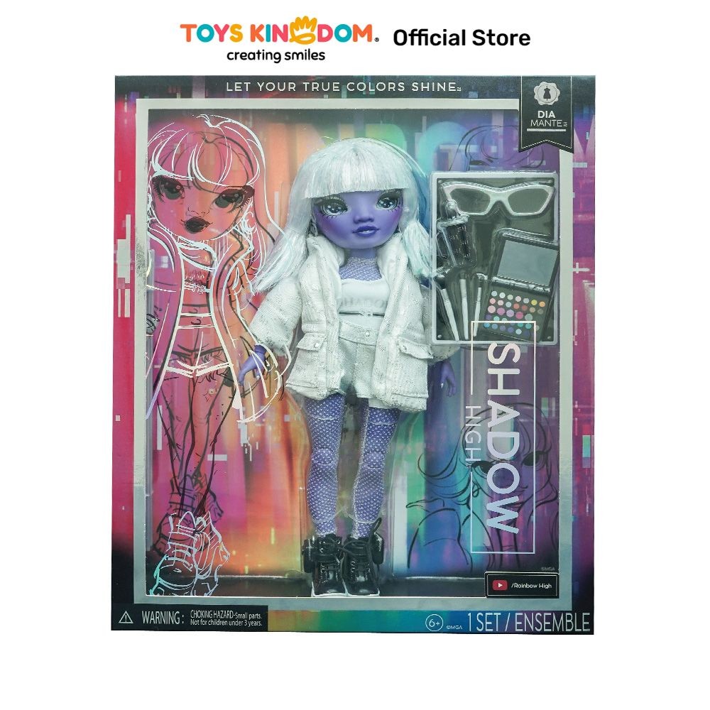 Toys Kingdom Rainbow High Set Boneka Shadow High Dia Mante 583066Euc Kids Toy Toys Collection Doll C