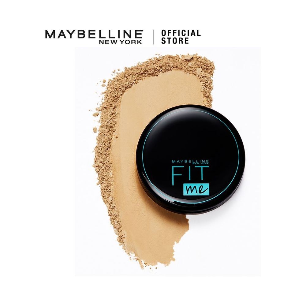 MAYBELLINE FIT ME MATTE+PORELESS POWDER 128 WARM NUDE 6g