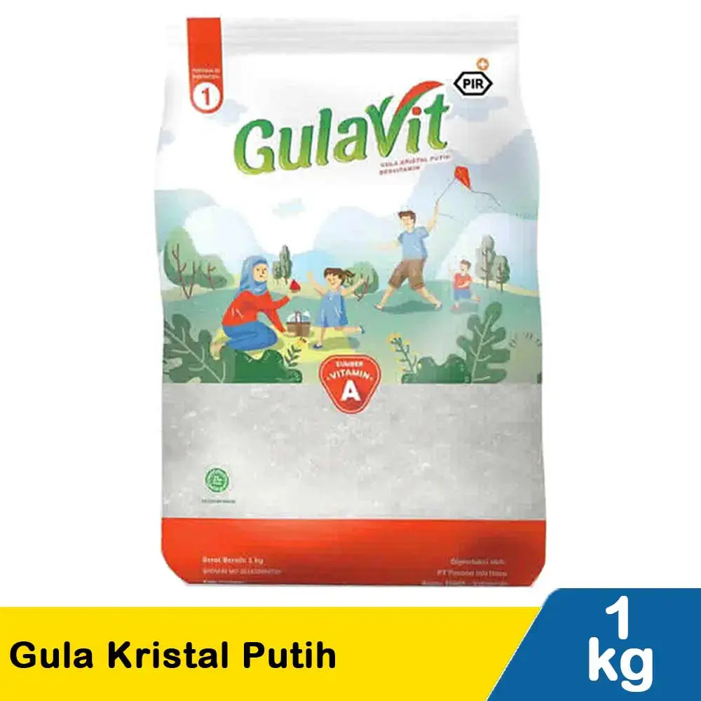 GULAVIT GULA KRISTAL PUTIH  1kg