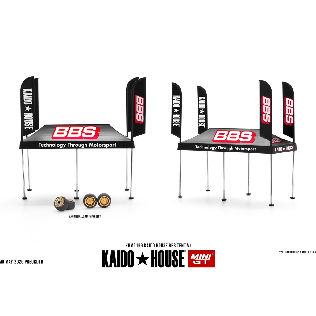 MINI GT 199 Kaido House BBS Tent V1