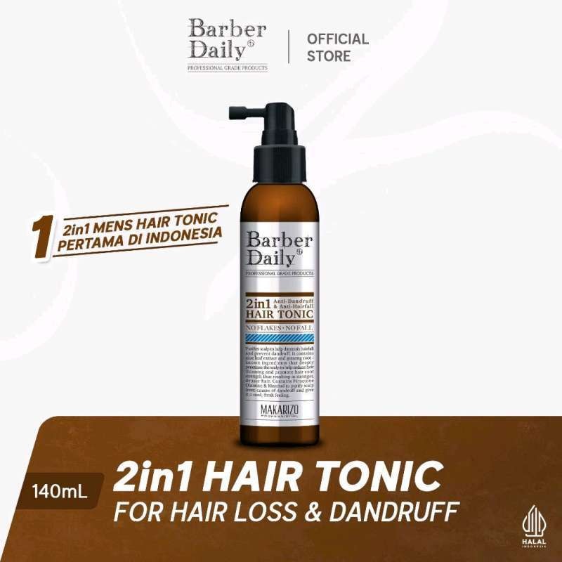Makarizo Barber Daily Hair Tonic 2in1