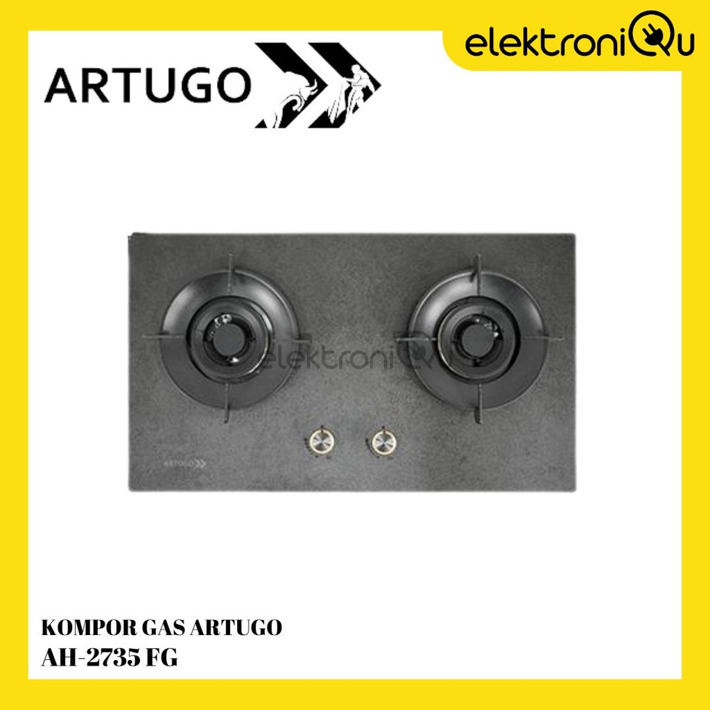 KOMPOR GAS ARTUGO AH-2735FG LOTUS FLAME / KOMPOR GAS TANAM ARTUGO