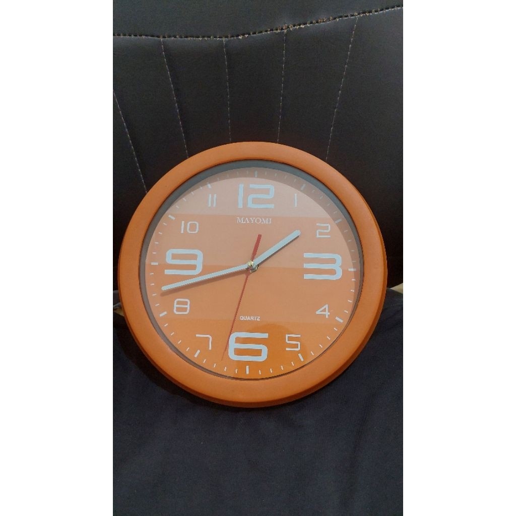 SurabayaTerang - Jam Dinding 120 Estetik Besar Warna Warni Diameter 28cm Jam Aesthetic Jam Tembok Ja