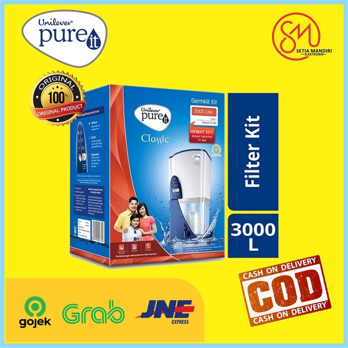 ELECTROMART UNILEVER PURE IT Germkill Kit 3000 L - Filter Germ Kill 3000L GKK3000