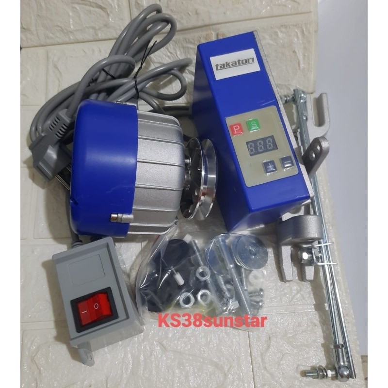 Dinamo servo takatori mesin jahit typical + vambelt