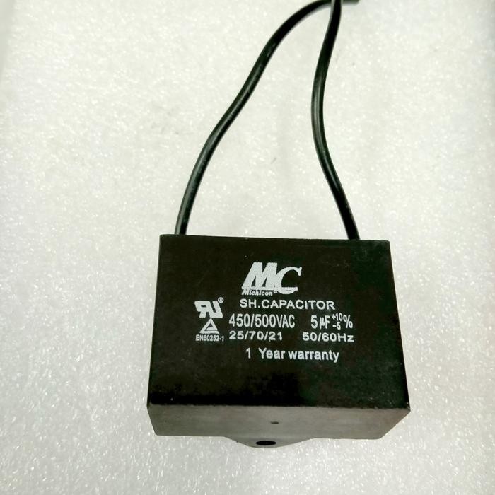 kapasitor 5uf 450/500vac MC