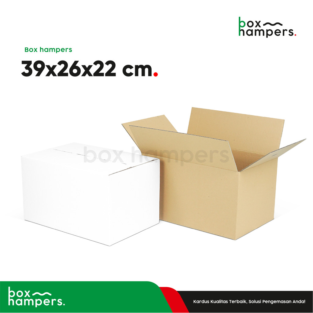 Box 39.5X26.2X22 cm (amdk 24X600 ml) Karton/kardus/paking/Kemasan/BoxNormal/Normal/BoxAmdk/Amdk/oleh