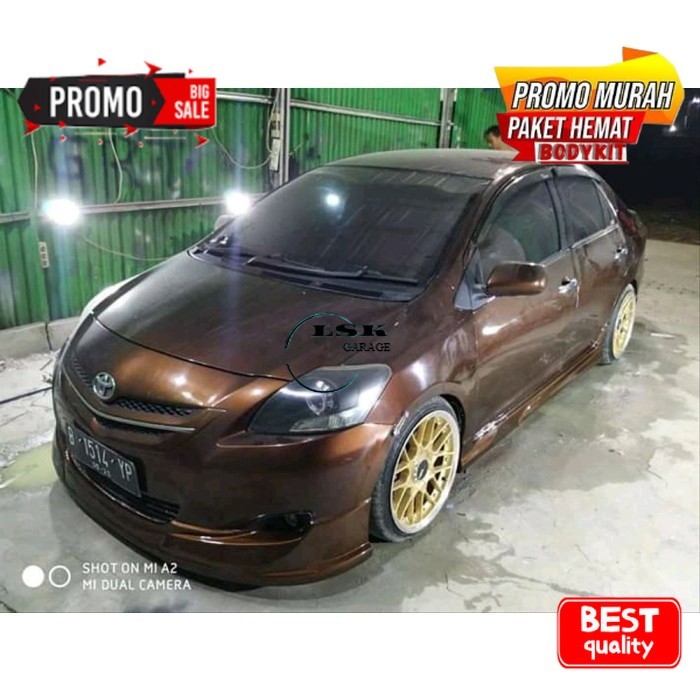 Promo Bodykit Vios Gen 2 Depan Toms Belakang Trd body kit