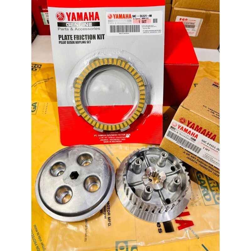 Kaki  4 + Plat Kopling+Lawan Kopling Kaki 4 Jupiter Mx New 135 50C