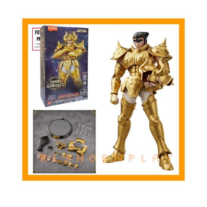 Figure Blokees Taurus Aldebaran Saint Seiya Champion Class 06 - Blokees Taurus Aldebairan Saint Seiy