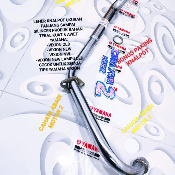 LEHER LEHERAN PIPA SAMBUNGAN KNALPOT KENALPOT BONUS PAKING BAHAN SANGAT TEBAL YAMAHA VIXION OLD VIXI
