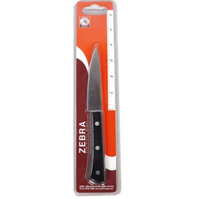 Pisau Dapur Stainless / Pisau Kecil Stenlis / Pisau Buah / Pisau Zebra Paring Knife 4" Zebra 100290