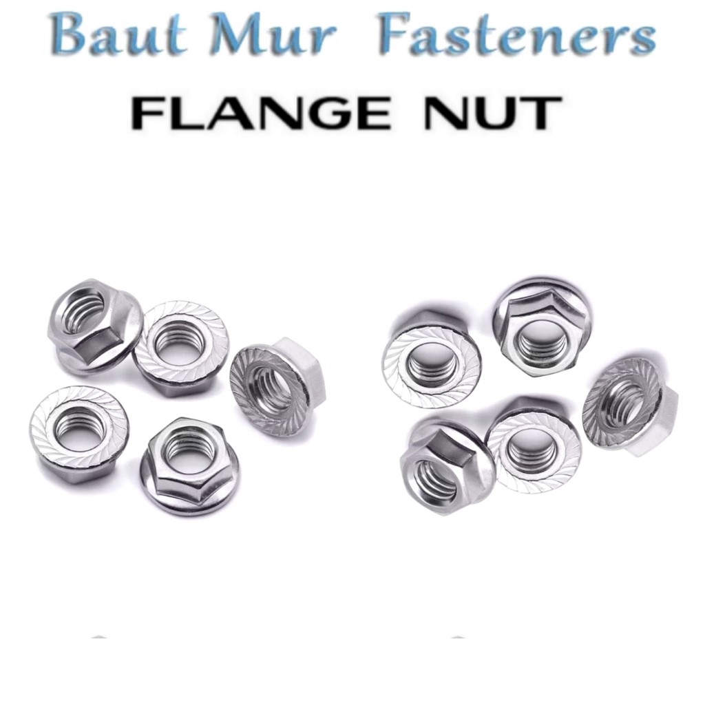 MUR FLANGE M3 M4 M5 Mur Topi Nut - JPN