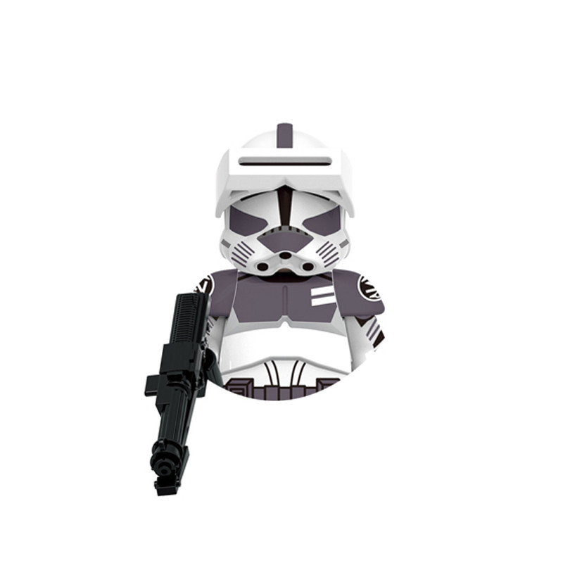 X0351 Clone Trooper Kamino Buig Blocks Bomb Squad Trooper Bricks 501st Legion Jet Troopers Figure Ca