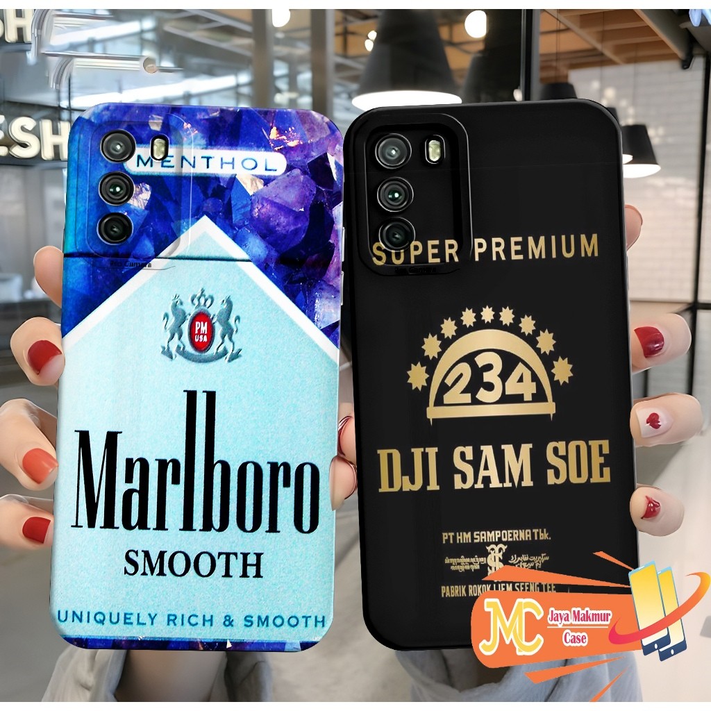 Softcase Oppo a16 a16s a54s a15 a15s a16k a16e Motif Rokok - Case Murah - Case Kekinian - Case All T