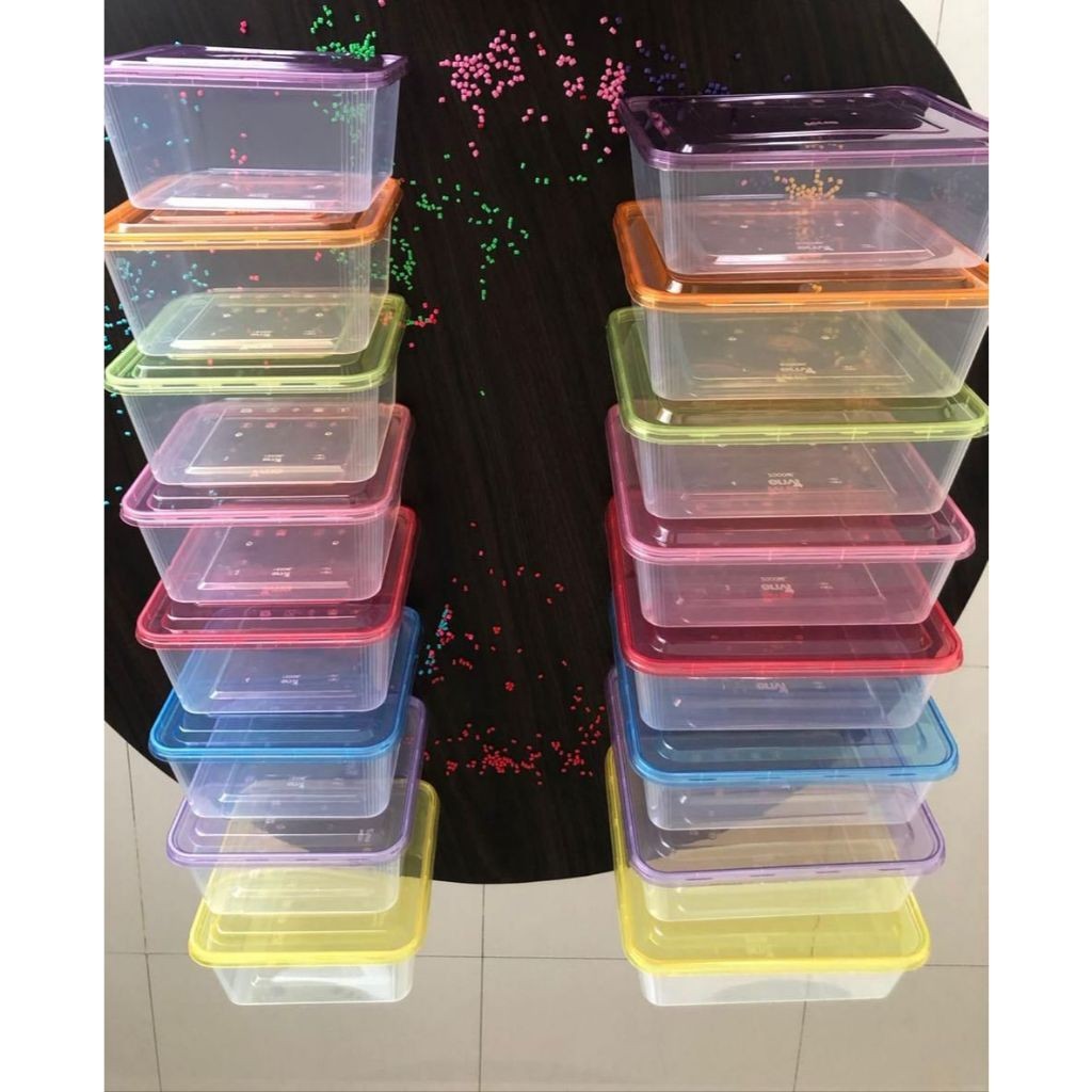 Thinwall Warna Warni Envi 500-1000ml Multicolor