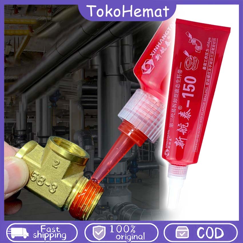 Sealant Cair Untuk Pipa Thread Sealant Anaerobik Anti Bocor Industri Penyegel Ulir
