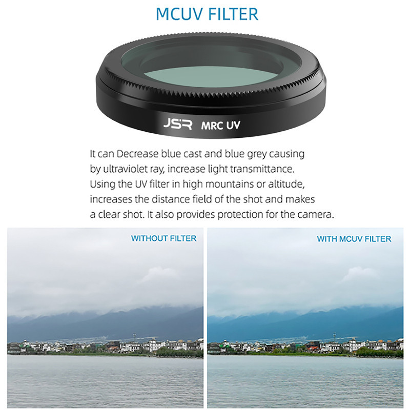 Drone Filter For Hubsan Zino 2/2+/Plus STAR/CPL/ND4/ND8/ND16/Night/ND8PL/ND16PL/ND32PL/ND64PL Camera