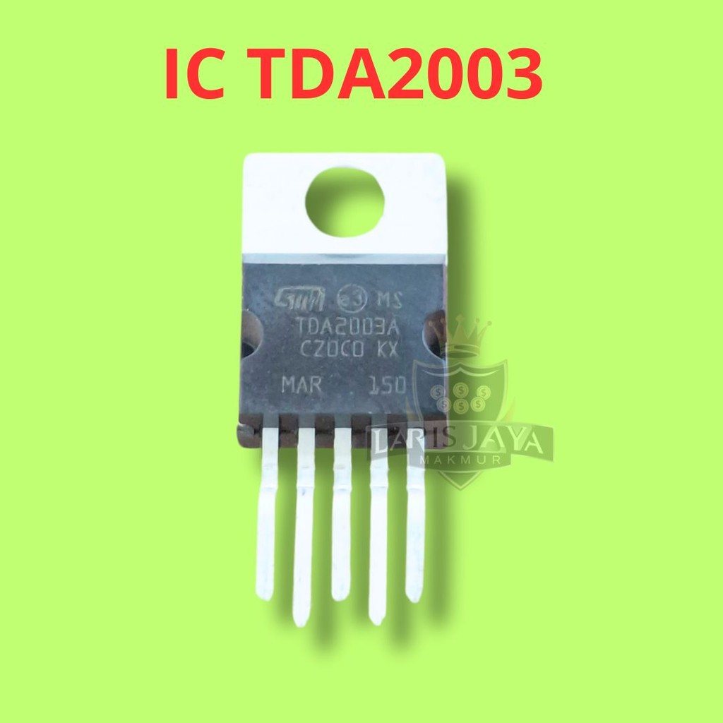 IC TDA2003 Original 10W Mono Class AB Audio Power Amplifier