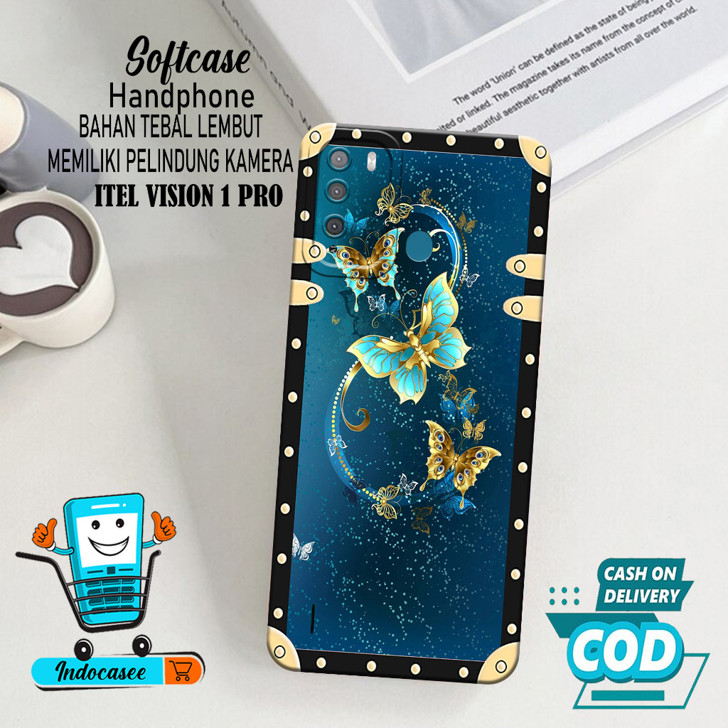 Case Hp Itel Vision 1 Pro - Softcase Itel Vision 1 Pro - Casing Itel Vision 1 Pro - Kesing Itel Visi