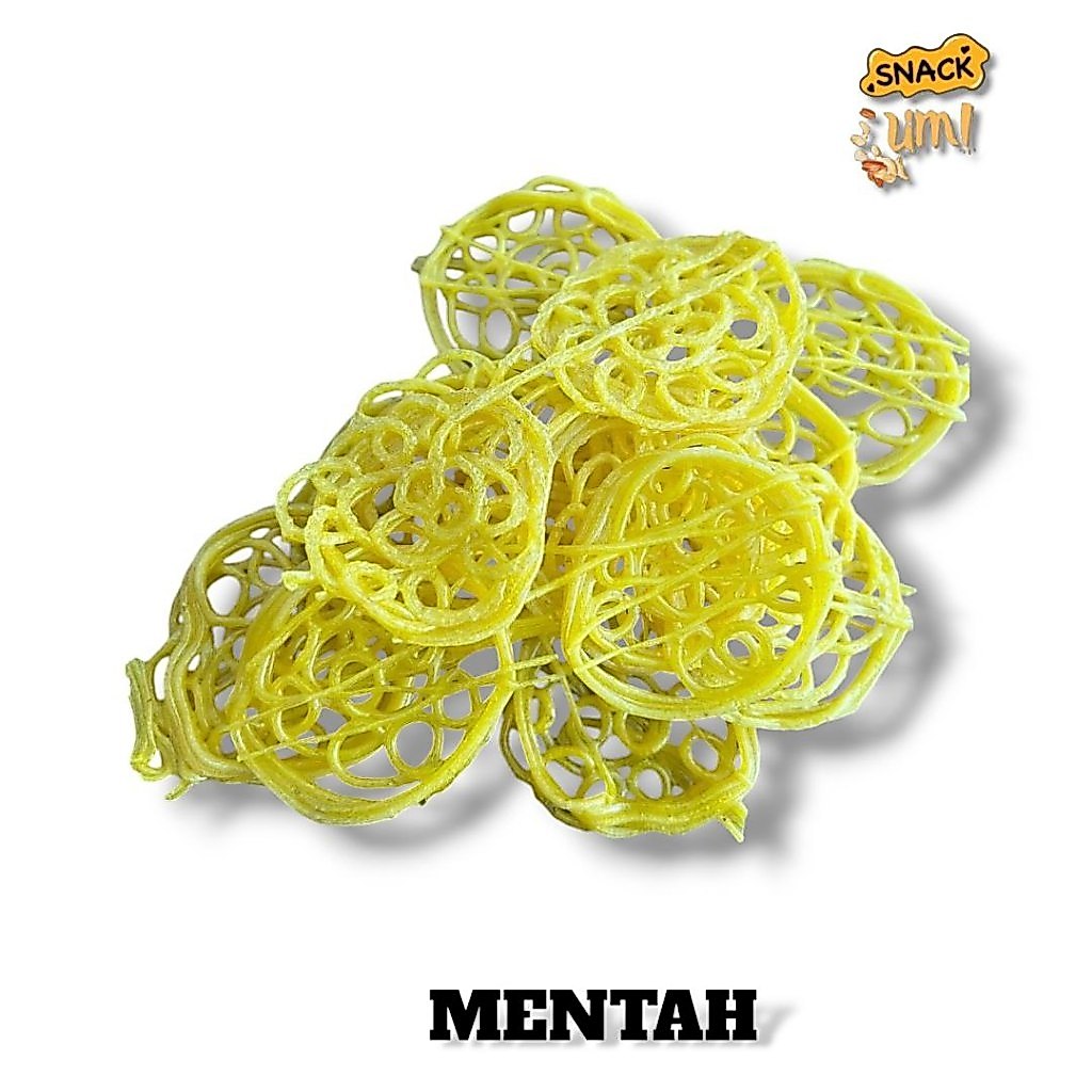 KERUPUK MIE KUNING MIE KERING MENTAH