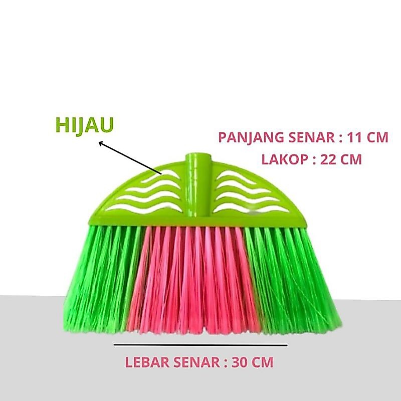 Sapu - Refil Sapu Lantai Nylon / Refil Pel Lantai / Refil Pel Karet Tanpa Gagang
