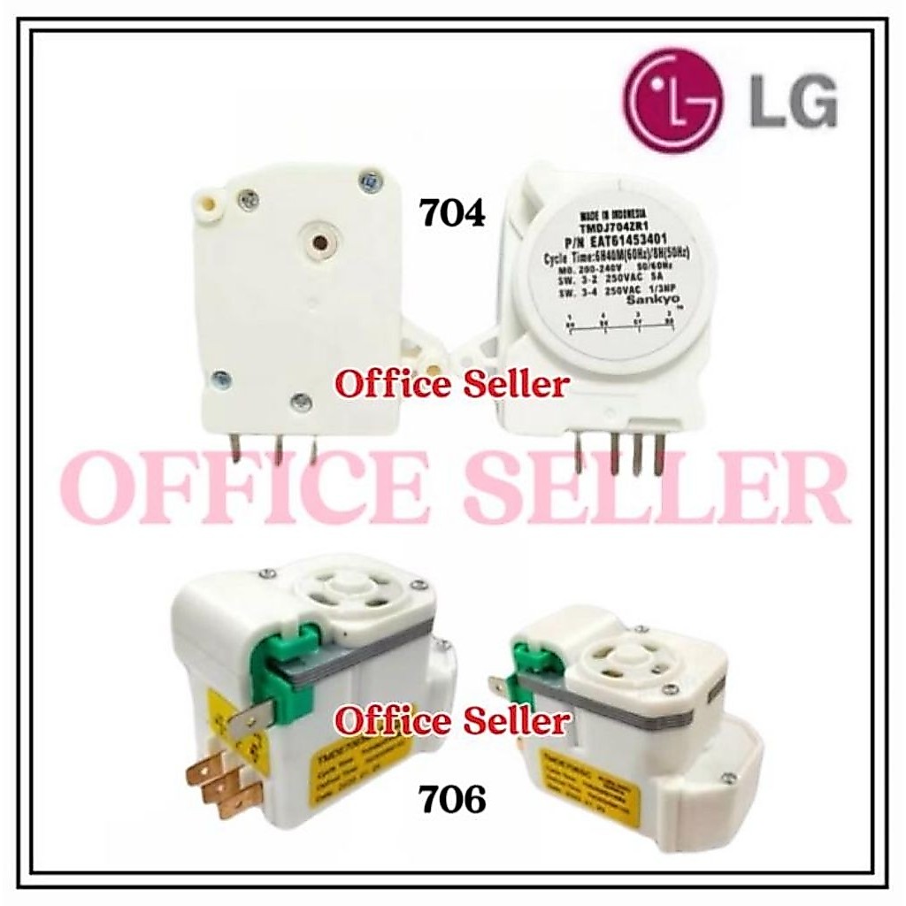 ORIGINAL TIMER KULKAS LG SONXIE TIMER DEFROST KULKAS LG 704 706 TIMER KULKAS LG DEFROST KULKAS LG SO