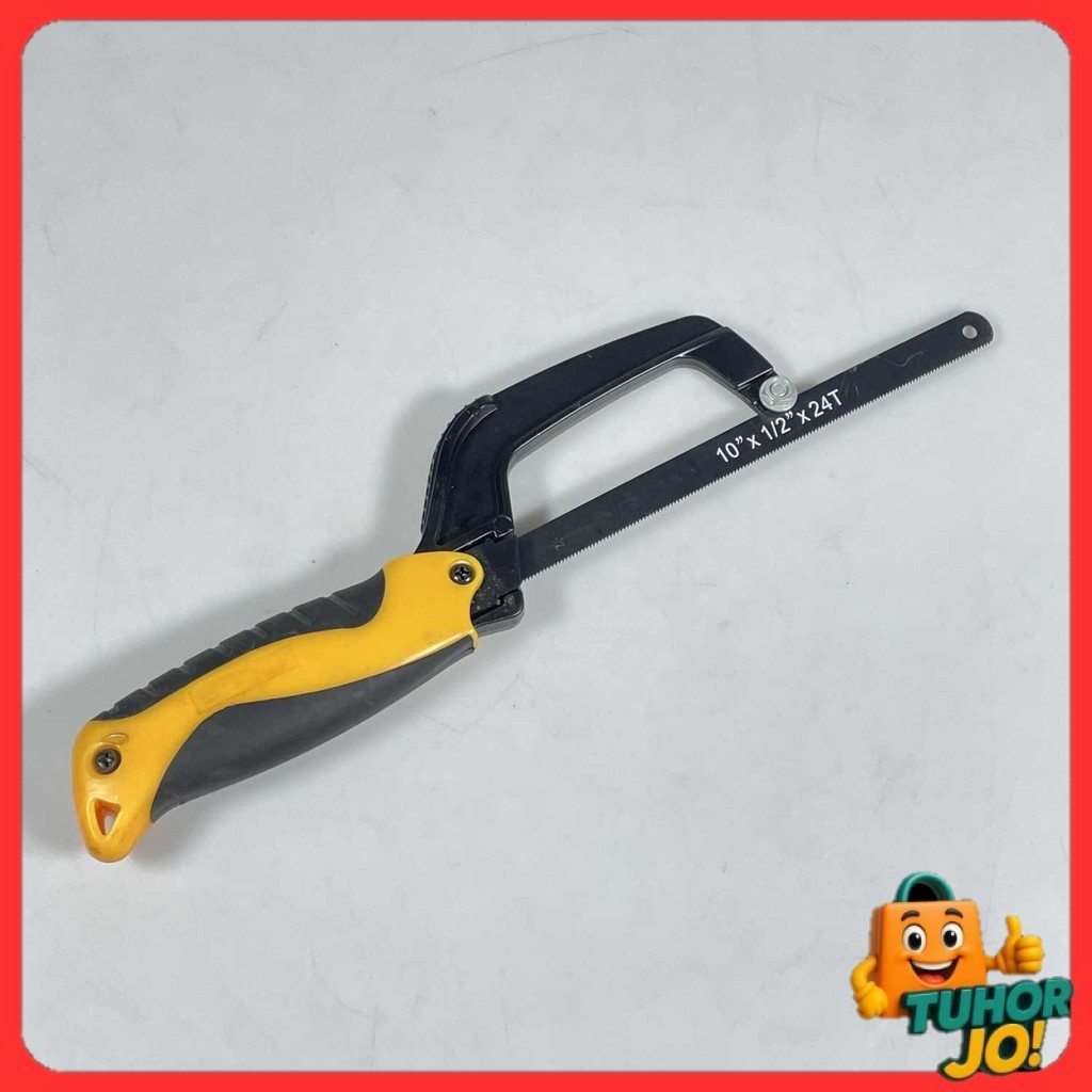 UXELL Gagang Gergaji Besi Mini Hand Saw Frame Aluminium Alloy - X37E