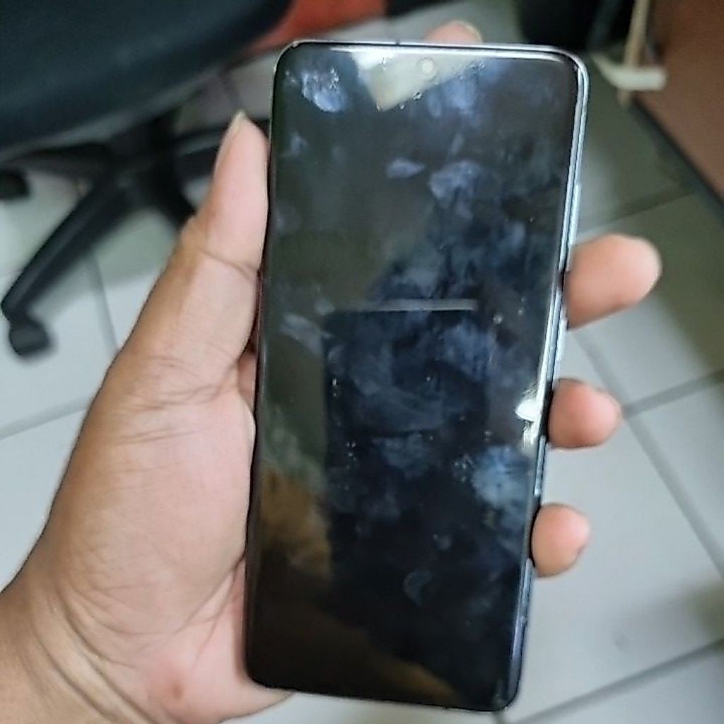 LCD copotan Samsung S20 eks resmi plus frame/bazel
