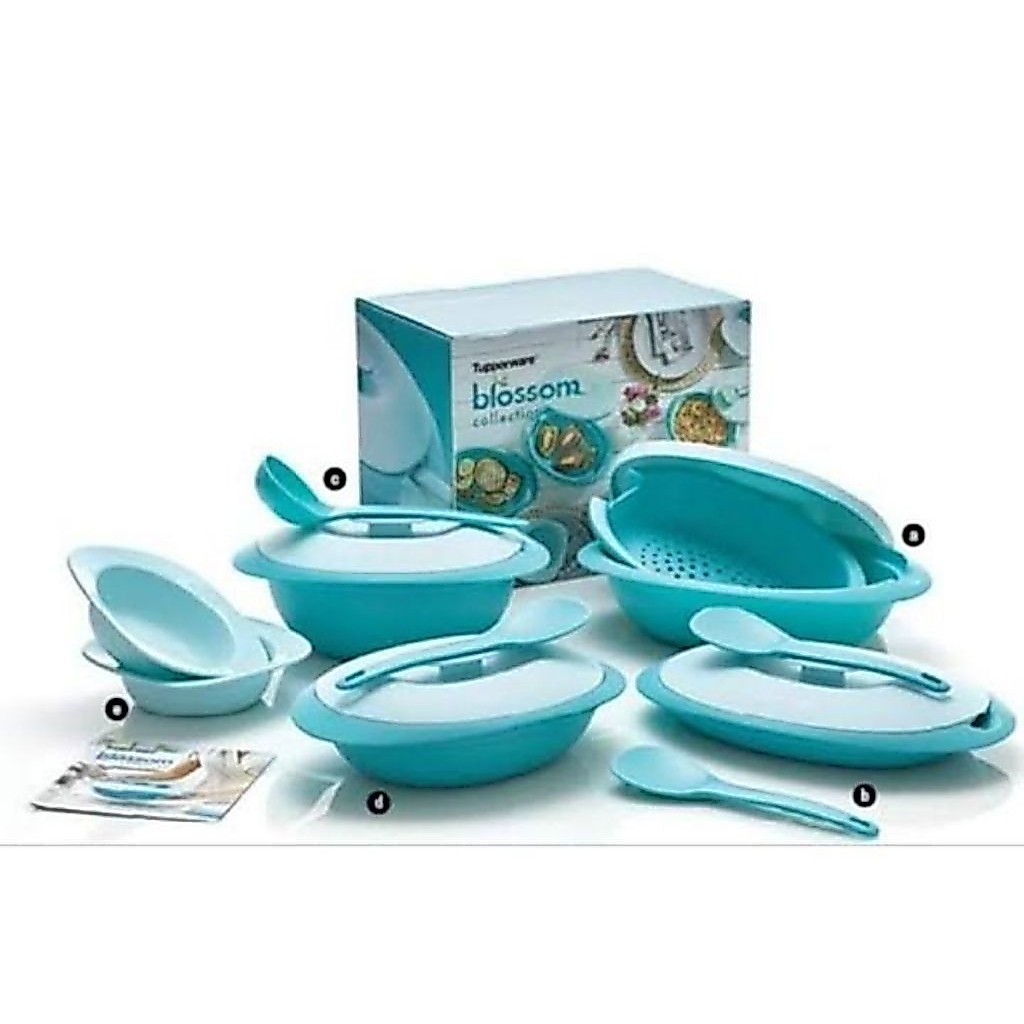 Tupperware Blossom Collection Set- Tempat Penyajian Makanan