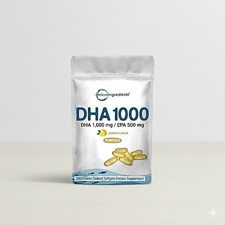 Microingredients Vitamin DHA 1000Mg+EPA 500Mg original USA