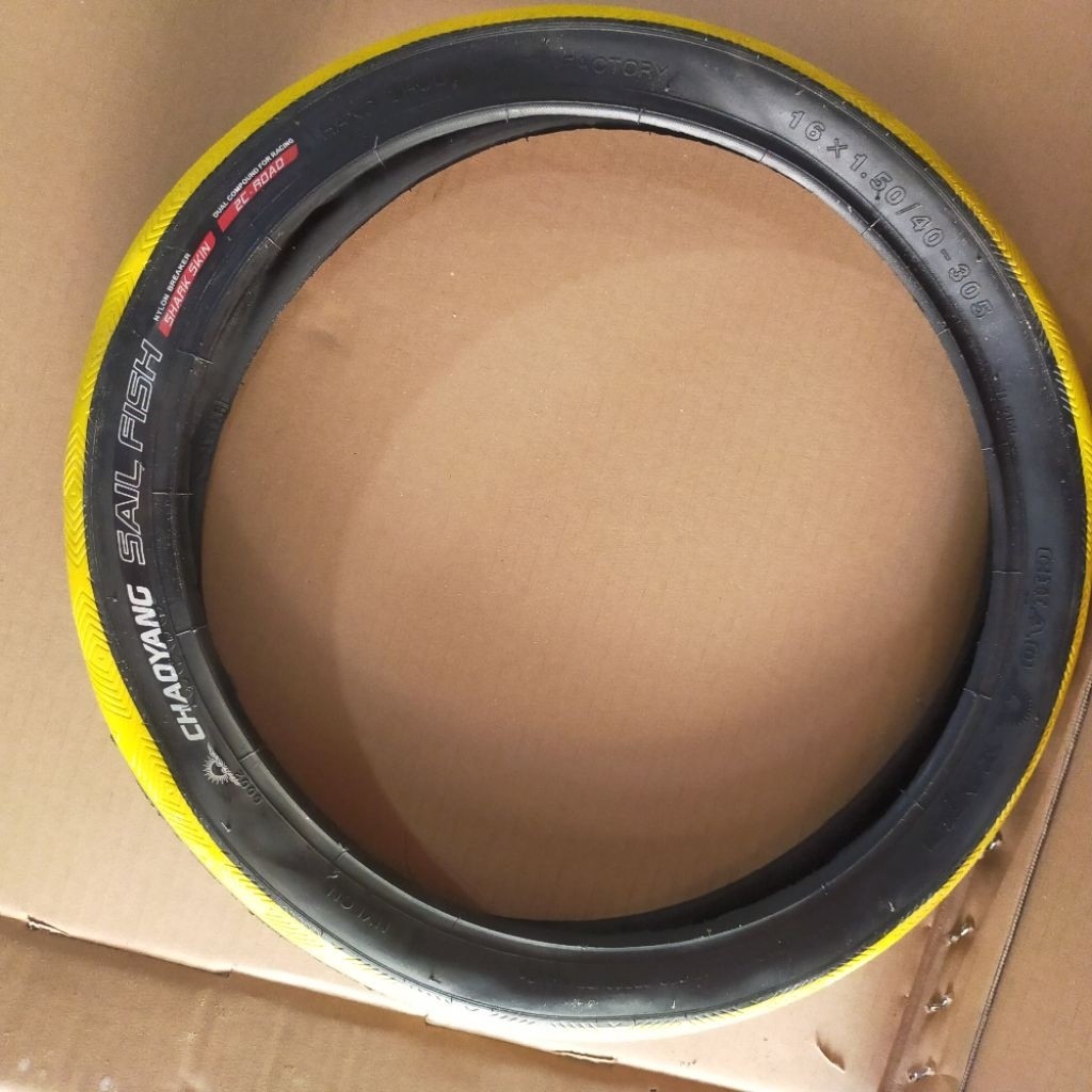 ban luar 16x1.50 chaoyang ban luar sepeda lipat mini ban luar sepeda 16 inch