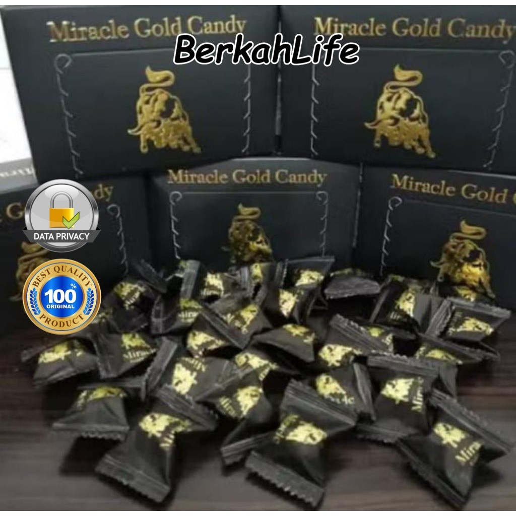 Privasii Terjaga Permen Kesehatan Buat Pria Energi & Stamina Miracle Candy Original Permen Miracle 1