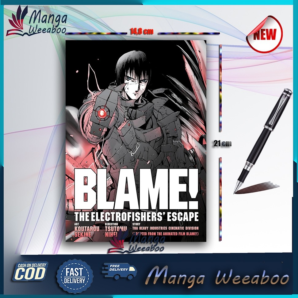 BLAME Movie Edition The Electrofishers' Escape by Tsutomu Nihei -manga weabo