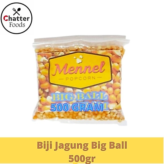 Biji Jagung USA 500gr / Mennel Popcorn BigBall Mushroom / Biji Popcorn
