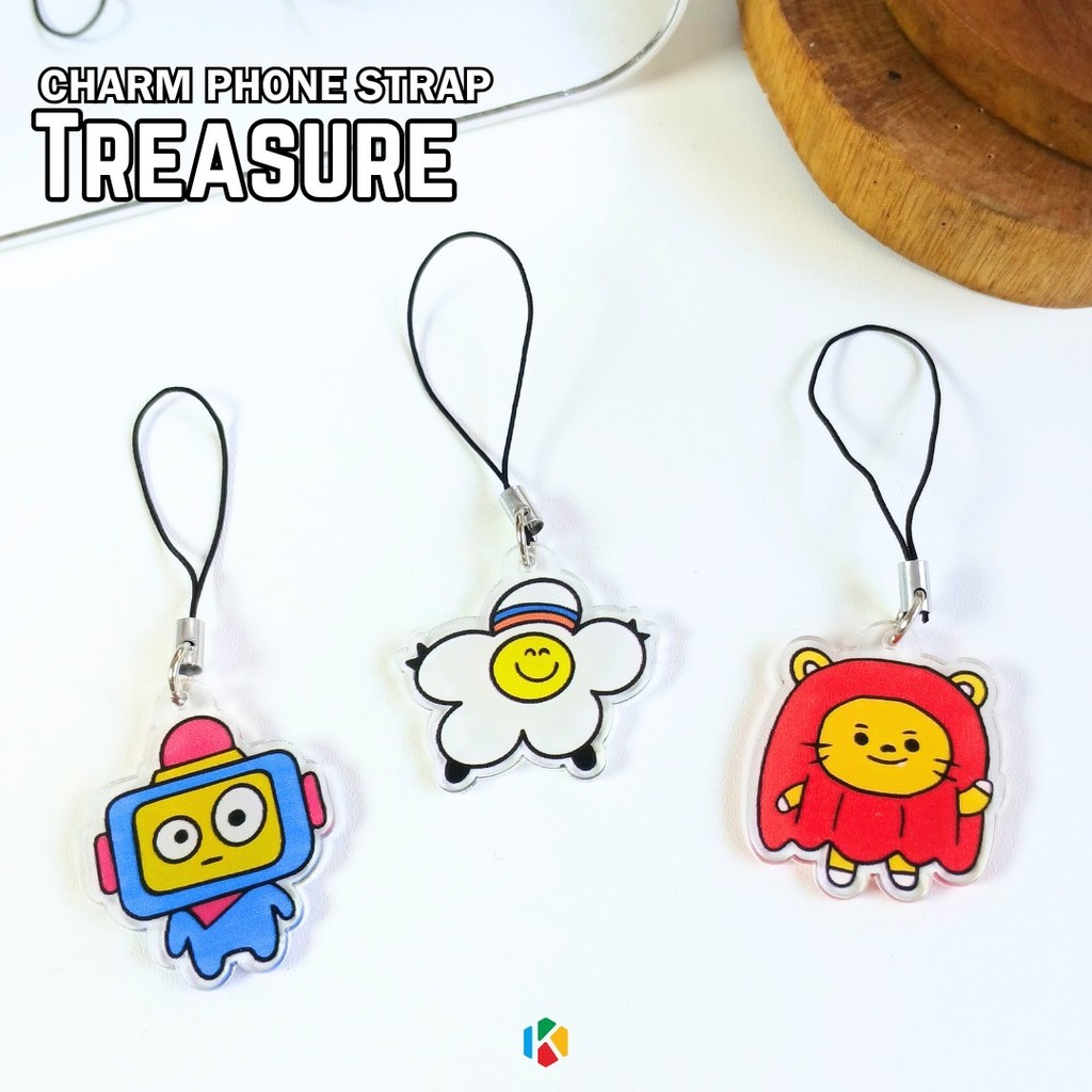 Strap Mini Charm TREASURE TRUZ TEUME – Strap Mini Charm KPOP - KPOP merchandise - Treasure Merch - U