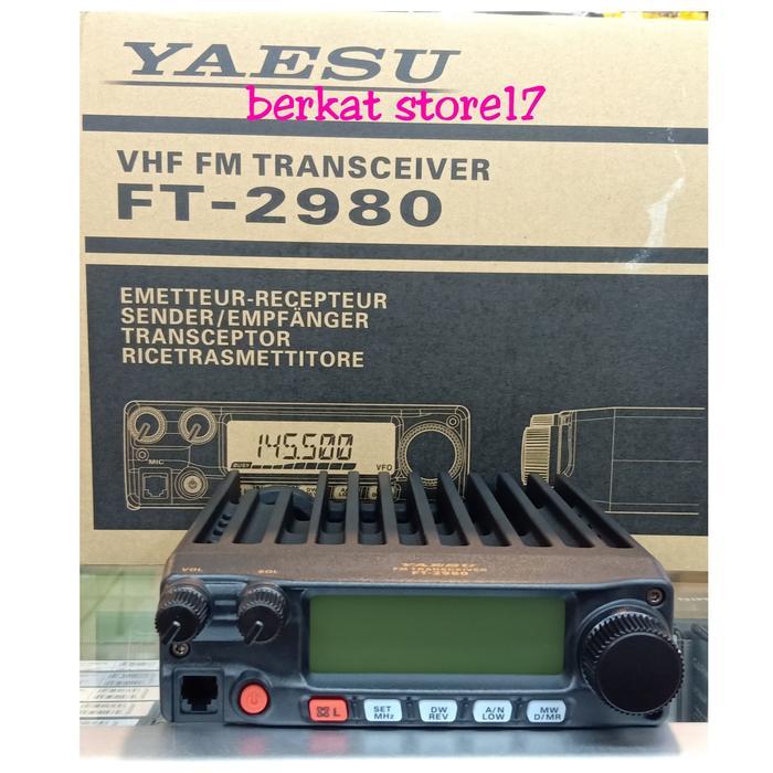 RADIO RIG YAESU FT 2980