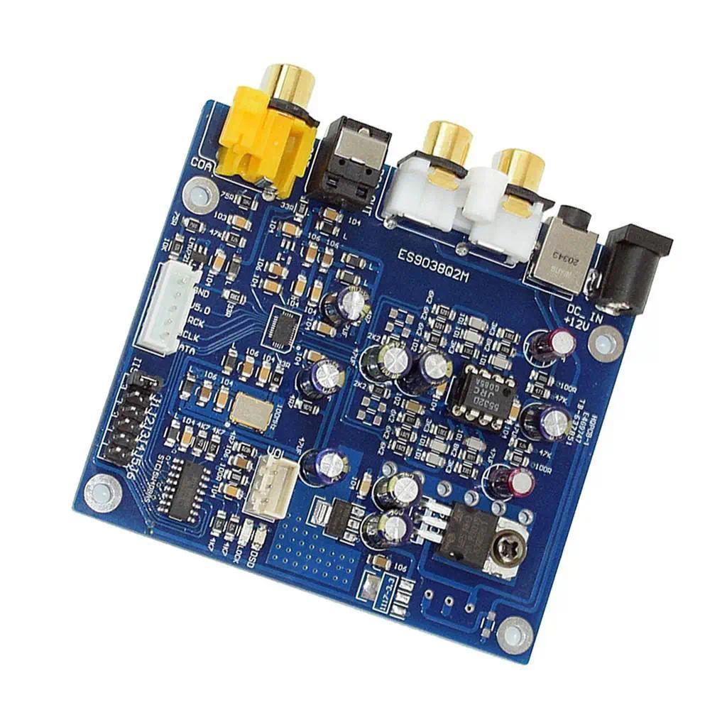 Q2M I2S DSD Optical PCB Board Auo Decoder for High Power Amplifier Board Home Theater Setup