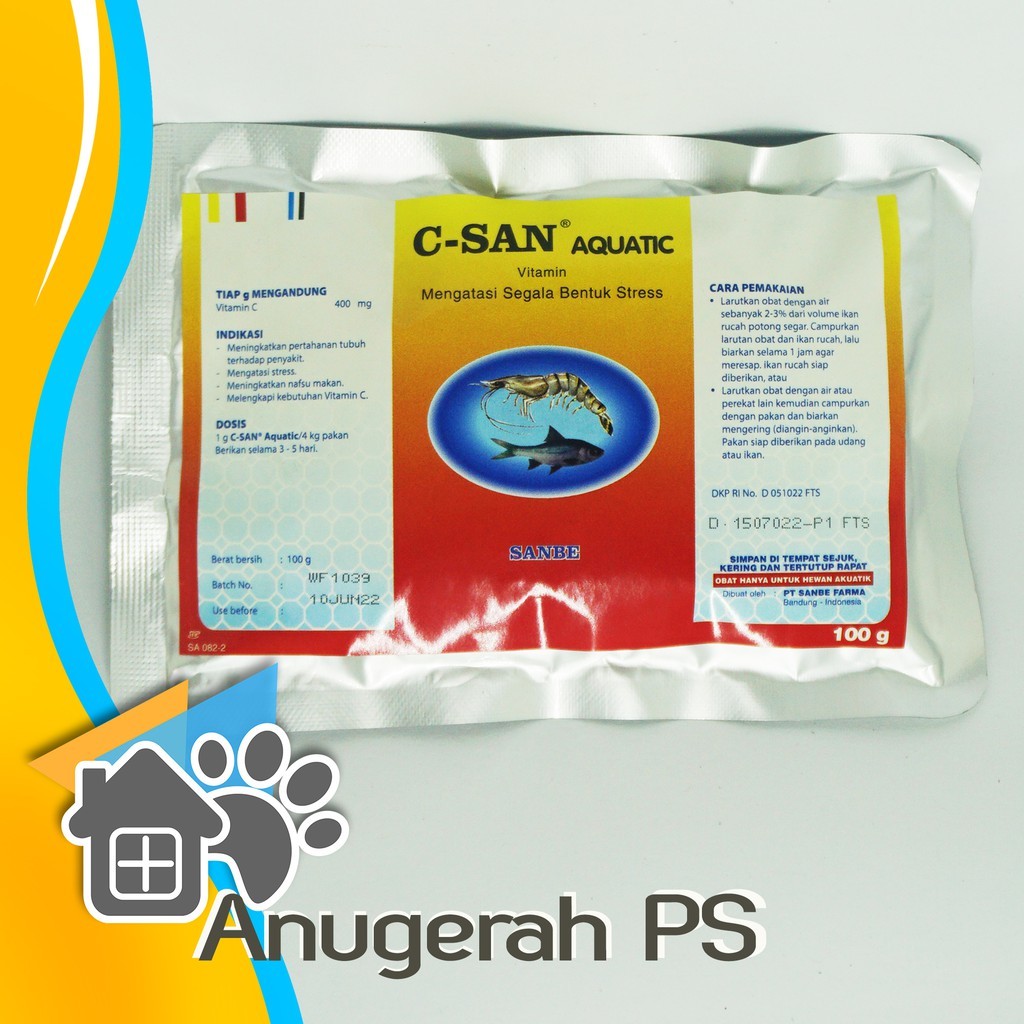 PROMO C San Sanbe Vitamin C Ikan Absorbic Acid 40%