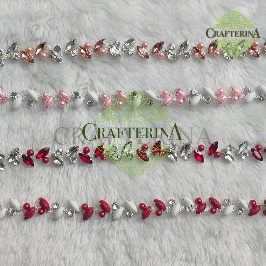 PAYET MUTIARA / PAYET MUTIARA KRISTAL / PAYET KRISTAL PINK / PAYET KRISTAL MERAH