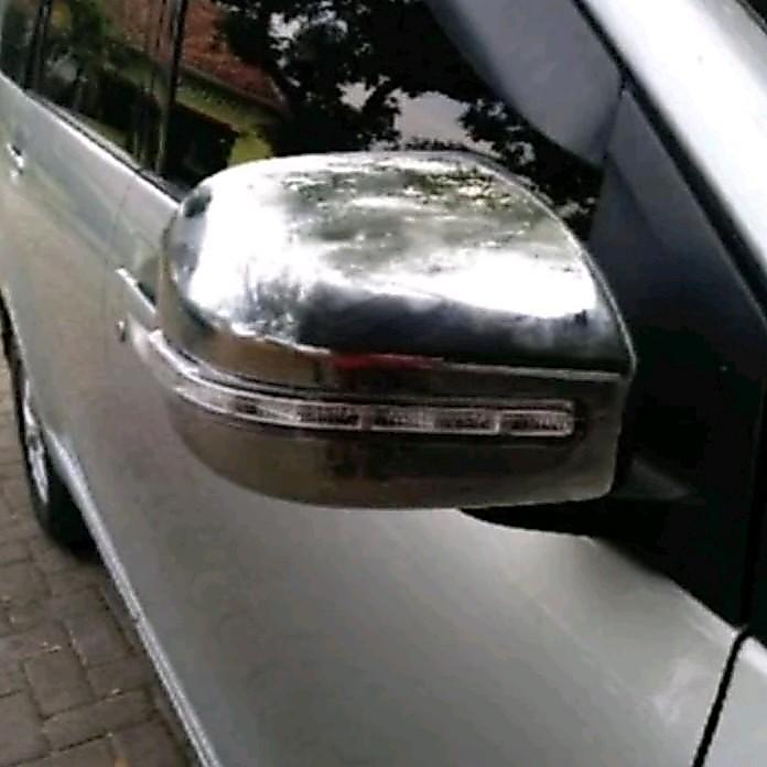 Cover Spion/ Pelindung Spion All New Avanza/Veloz/Type G 2012-2014 Chrome Car