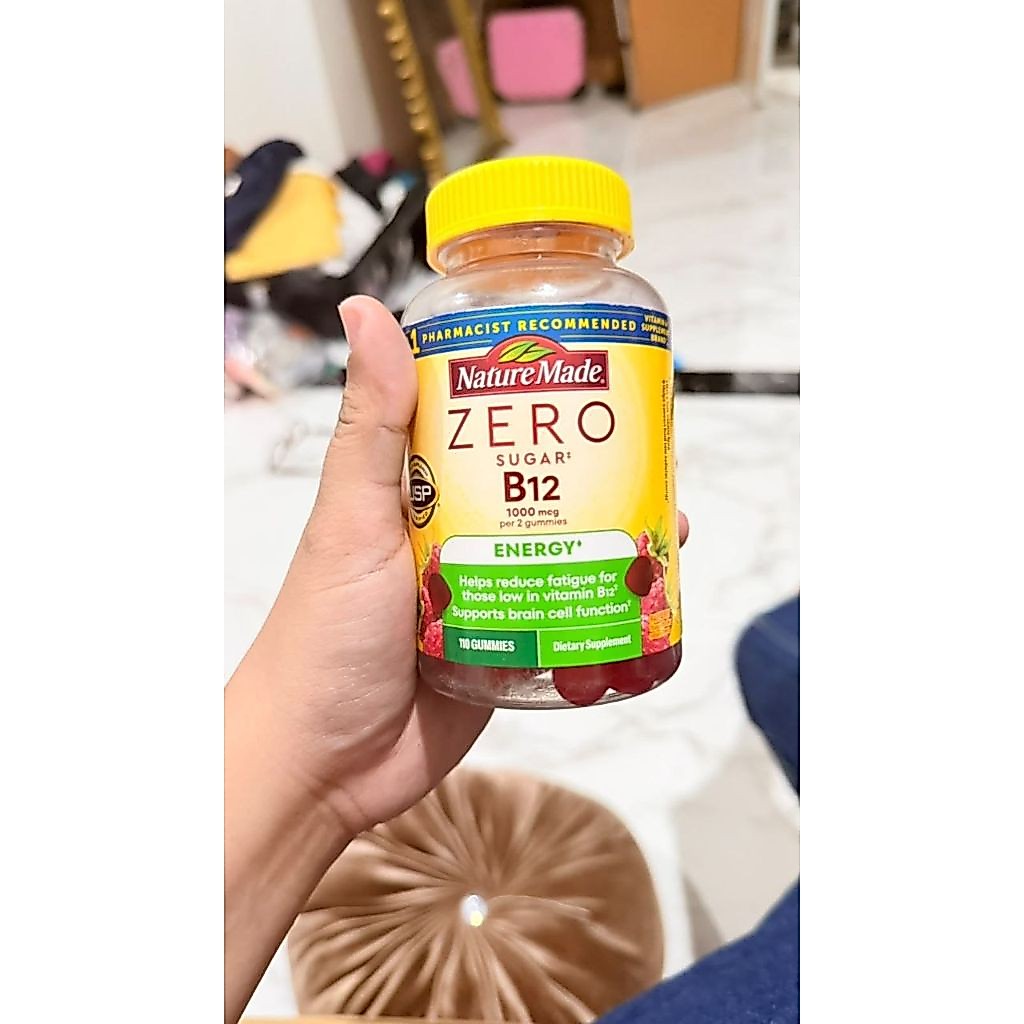 NatureMade Zero Sugar B12 - 110 gummies