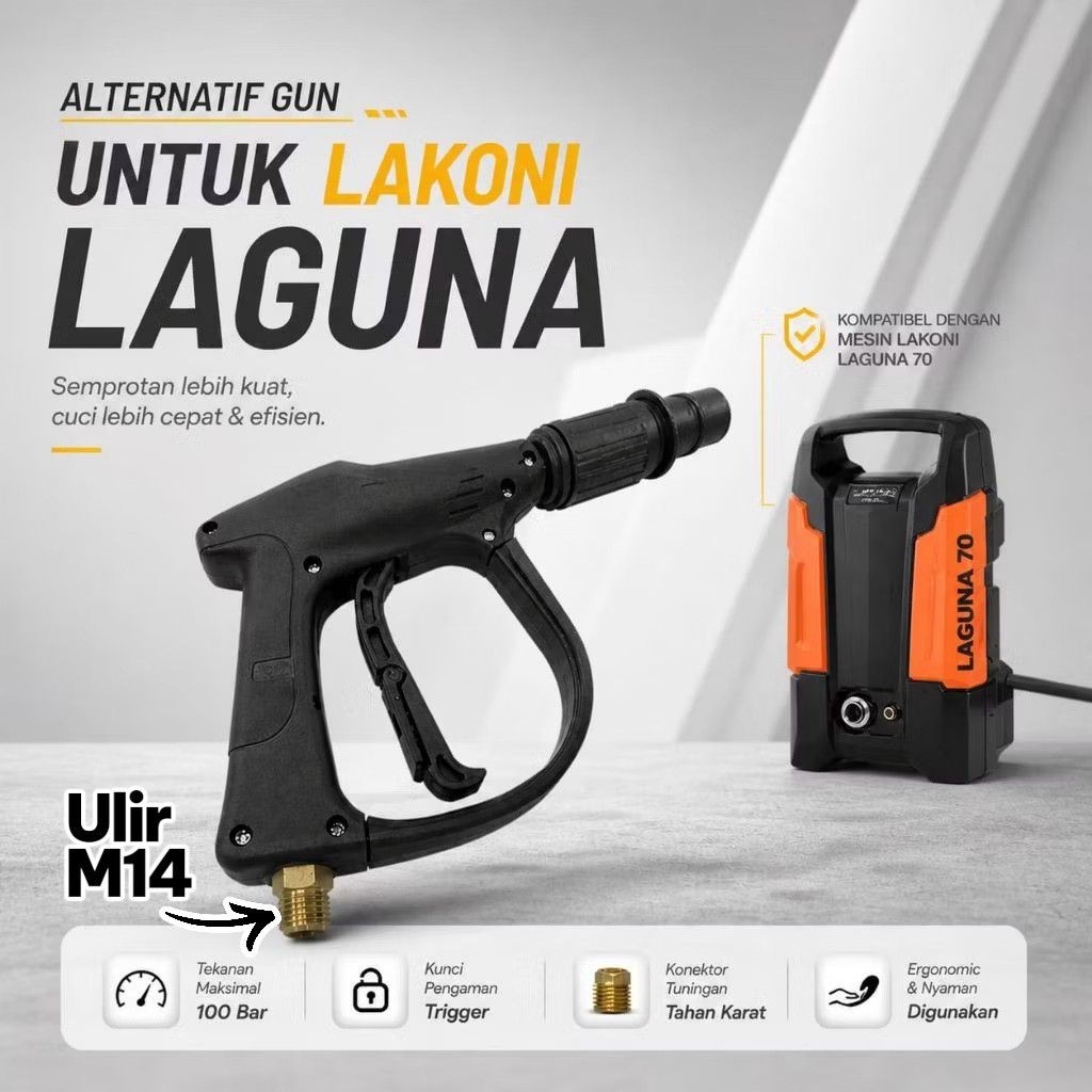 SERESHOP Alternatif Gun Pendek Untuk Lakoni Laguna . Gun Lakoni. Gun Lagun. Gun High Pressure Laguna