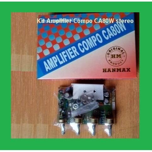 Kit amplifier Compo Sanyo LA4505 stereo