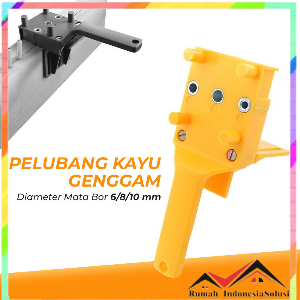 

- RDEER Pelubang Kayu Genggam Woodworking Punch Hole Locator 41 - T8106 -