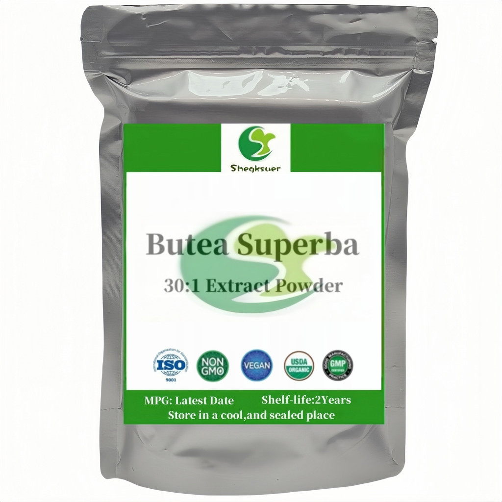 Butea Superba 30:1 Customized Powder Refillable bags Packaging for Global Soap Production Raw Materi