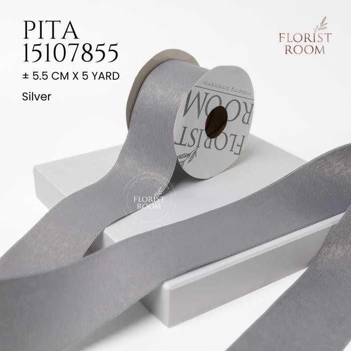 

Pita 15107855 ±5.5cm x 5yard - Ribbon - Silver