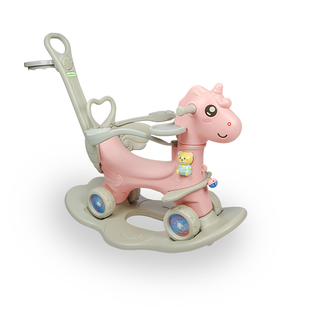 Playground Mainan Anak Kuda Kudaan 3 IN 1 Mainan Kuda Kudaan Multifungsi M1006